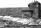 Nuclear submarines of the ussr submarine dolphin 667